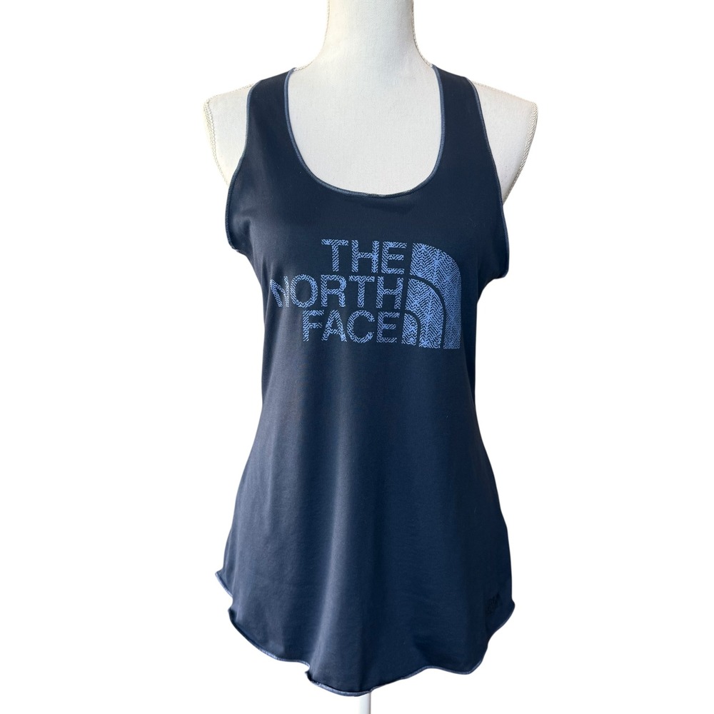 The North Face Tank‎ Top Womens Medium Athletic Sleeveless Logo Racerback